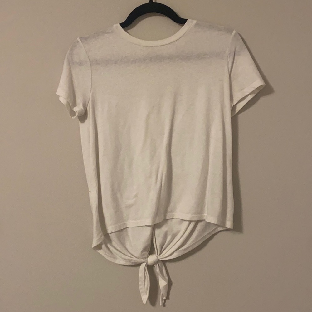 Madewell white top